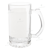 Beer glass for sublimation clear with printable area (500 ml) (6821) - фото 1 Beer glass for sublimation clear with printable area (500 ml) (6821) - фото 1 - Blanks for sublimation