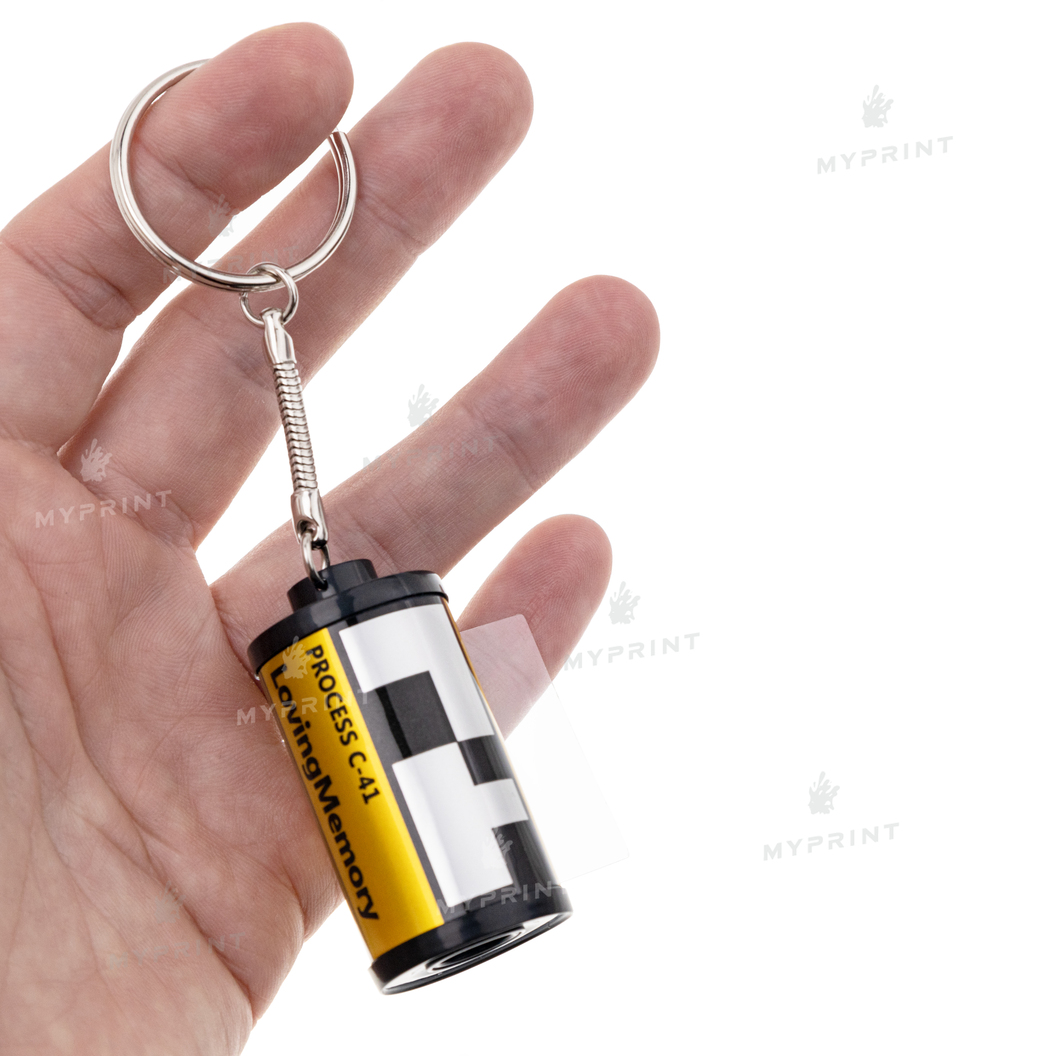 Double-sided plastic sublimation keychain in the form of photographic film 150*34 mm (9778) - фото 2 Double-sided plastic sublimation keychain in the form of photographic film 150*34 mm (9778) - фото 2 - Blanks for sublimation