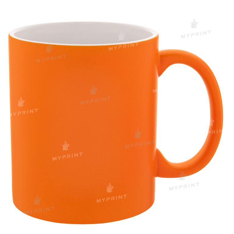 Кружка для сублимации цветная неоновая оранжевая 11 Oz (330 мл) (6094)  Кружка для сублимации цветная неоновая оранжевая 11 Oz (330 мл) (6094)