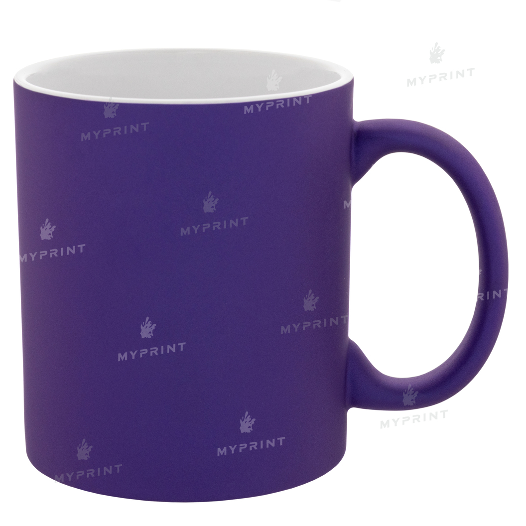 Sublimation Mug Color Neon Purple 11 Oz (330 ml) (6091) - фото 1 Sublimation Mug Color Neon Purple 11 Oz (330 ml) (6091) - фото 1 - Blanks for sublimation