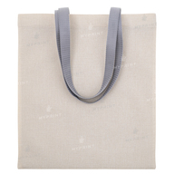 Shopper for sublimation linen vertical with gray handles 35*38.5 cm (9964) - фото 1 Shopper for sublimation linen vertical with gray handles 35*38.5 cm (9964) - фото 1 - Blanks for sublimation