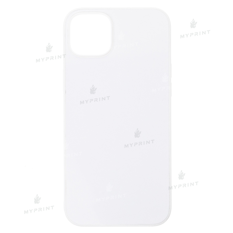 Чехол для сублимации 2D силиконовый (TPU) для iPhone 15 белый (9890)  Чехол для сублимации 2D силиконовый (TPU) для iPhone 15 белый (9890)