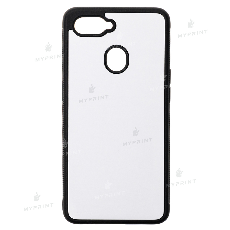 Чехол для сублимации 2D силиконовый (TPU) для Oppo A12/A5 S черный (9910)  Чехол для сублимации 2D силиконовый (TPU) для Oppo A12/A5 S черный (9910)