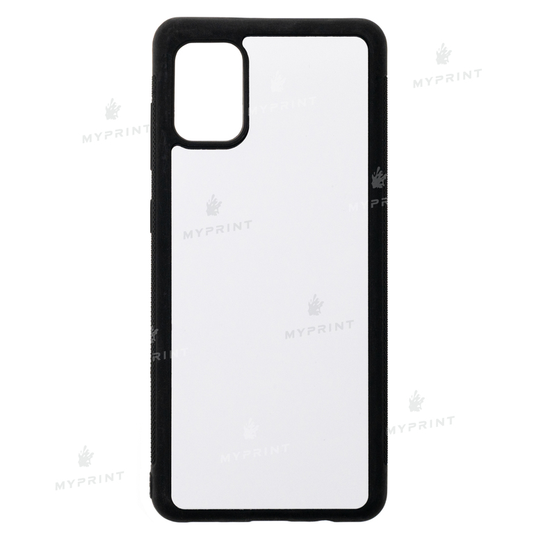 Sublimation Case 2D Silicone (TPU) for Samsung A31 Black (9940)  Sublimation Case 2D Silicone (TPU) for Samsung A31 Black (9940)