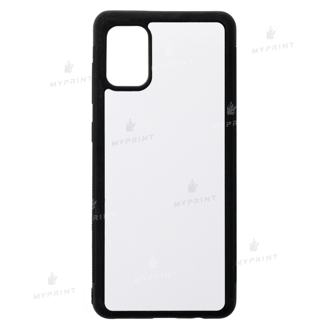 Sublimation Case 2D Silicone (TPU) for Samsung A31 Black (9940) - фото 1 Sublimation Case 2D Silicone (TPU) for Samsung A31 Black (9940) - фото 1 - Blanks for sublimation