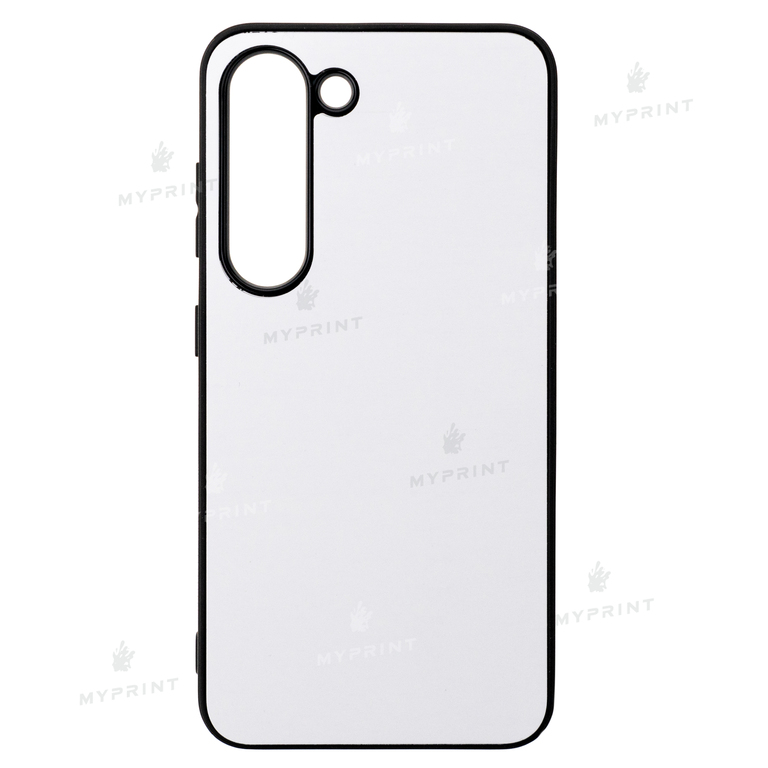 Sublimation Case 2D Silicone (TPU) for Samsung S23 Black (9949)  Sublimation Case 2D Silicone (TPU) for Samsung S23 Black (9949)