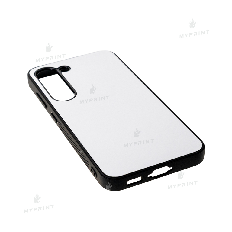 Sublimation Case 2D Silicone (TPU) for Samsung S23 Black (9949)  Sublimation Case 2D Silicone (TPU) for Samsung S23 Black (9949)
