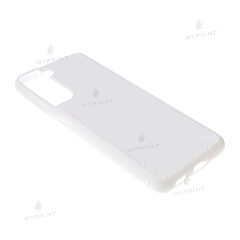 Cover for sublimation 2D silicone (TPU) for Samsung S21 white (7317)  Cover for sublimation 2D silicone (TPU) for Samsung S21 white (7317)