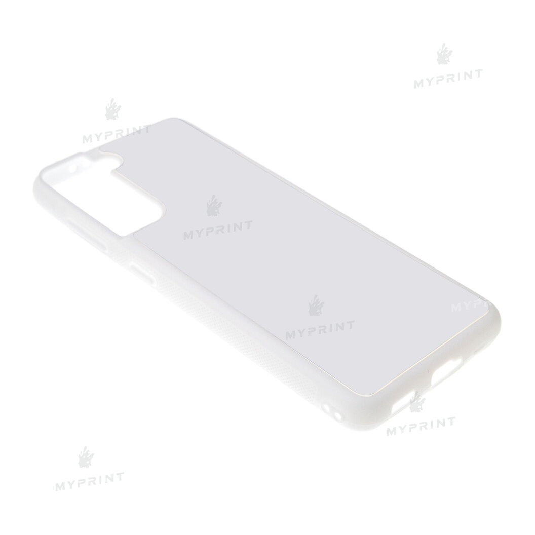 Cover for sublimation 2D silicone (TPU) for Samsung S21 white (7317) - фото 2 Cover for sublimation 2D silicone (TPU) for Samsung S21 white (7317) - фото 2 - Blanks for sublimation