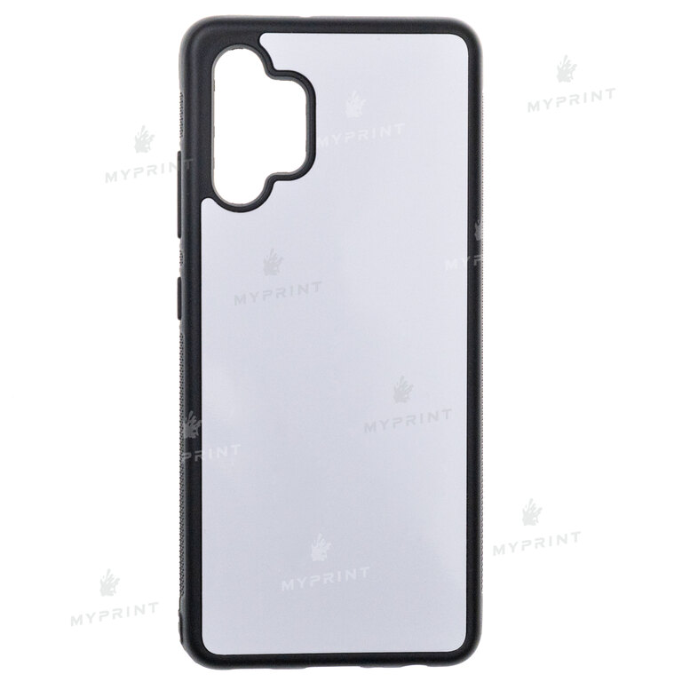 Чехол для сублимации 2D силиконовый (TPU) для Samsung A32 4G черный (8282)  Чехол для сублимации 2D силиконовый (TPU) для Samsung A32 4G черный (8282)