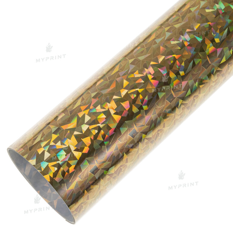 Термотрансферна плівка My Print Diamond золотиста 1 пог. м. (1*0,5 м) (9804)  Термотрансферна плівка My Print Diamond золотиста 1 пог. м. (1*0,5 м) (9804)