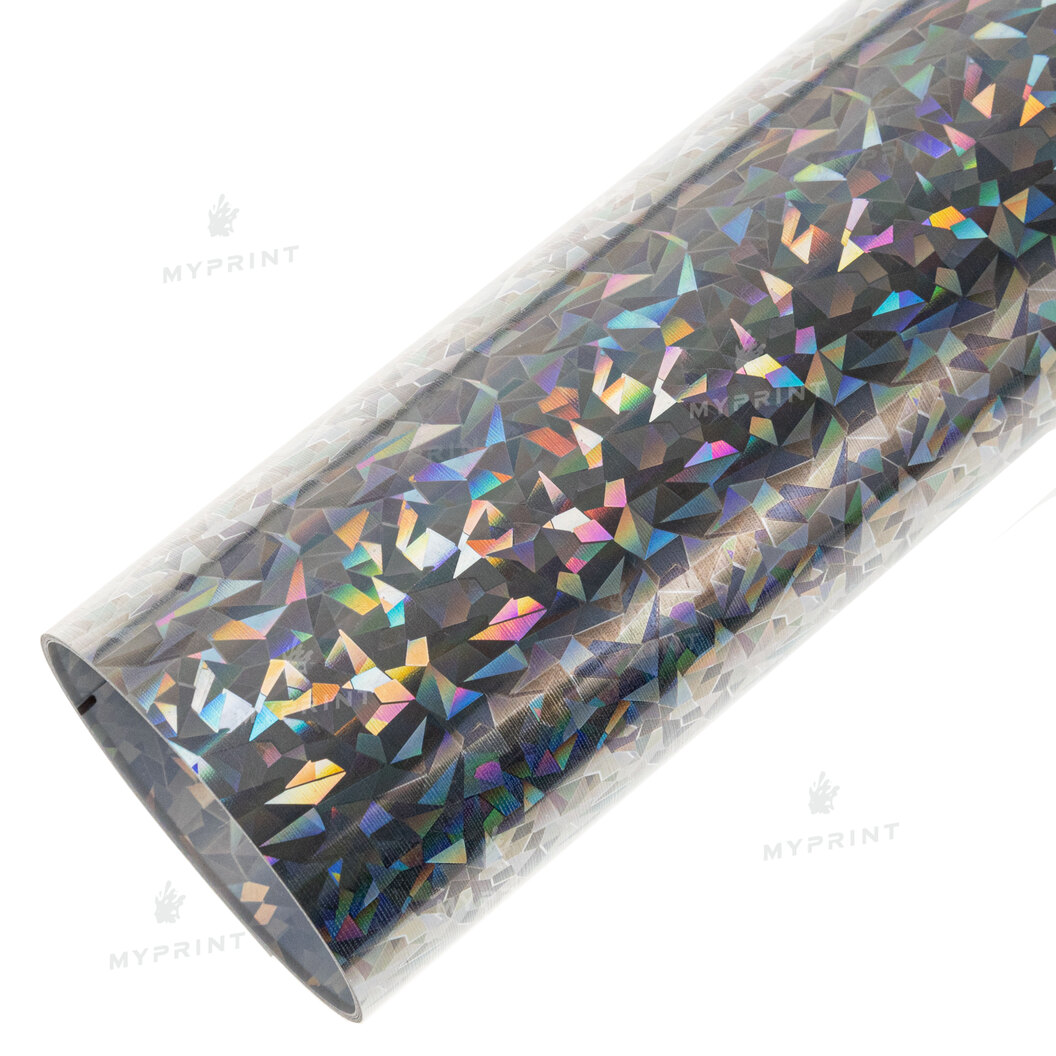 Термотрансферна плівка My Print Diamond срібляста 1 пог. м. (1*0,5 м) (9805) - фото 2 Термотрансферна плівка My Print Diamond срібляста 1 пог. м. (1*0,5 м) (9805) - фото 2 - Плотери і матеріали для порізки