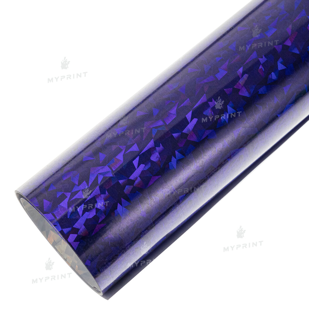 Thermal transfer film My Print Diamond blue 1 linear. m. (1*0.5 m) (9808) - фото 2 Thermal transfer film My Print Diamond blue 1 linear. m. (1*0.5 m) (9808) - фото 2 - Consumables for printing