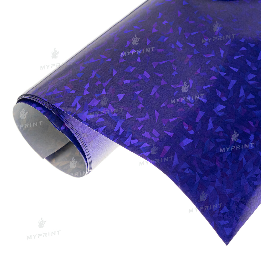 Thermal transfer film My Print Diamond blue 1 linear. m. (1*0.5 m) (9808) - фото 1 Thermal transfer film My Print Diamond blue 1 linear. m. (1*0.5 m) (9808) - фото 1 - Consumables for printing