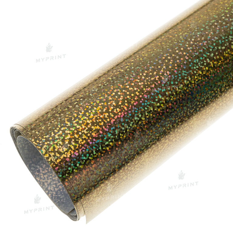 Термотрансферна плівка My Print Holofoil золотиста 1 пог. м. (1*0,5 м) (9797)  Термотрансферна плівка My Print Holofoil золотиста 1 пог. м. (1*0,5 м) (9797)