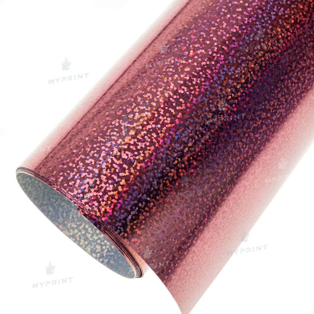 Термотрансферна плівка My Print Holofoil рожева 1 пог. м. (1*0,5 м) (9799) - фото 2 Термотрансферна плівка My Print Holofoil рожева 1 пог. м. (1*0,5 м) (9799) - фото 2 - Плотери і матеріали для порізки