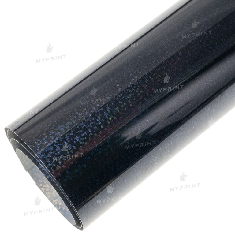 Thermal transfer film My Print Holofoil black 1 pg. m. (1*0.5 m) (9802)  Thermal transfer film My Print Holofoil black 1 pg. m. (1*0.5 m) (9802)