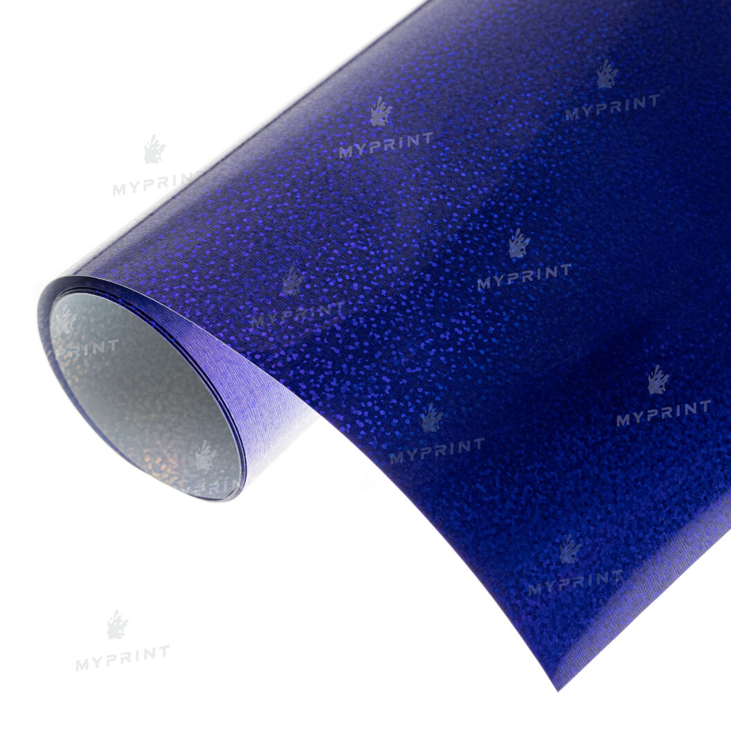 Термотрансферна плівка My Print Holofoil синя 1 пог. м. (1*0,5 м) (9801) - фото 1 Термотрансферна плівка My Print Holofoil синя 1 пог. м. (1*0,5 м) (9801) - фото 1 - Плотери і матеріали для порізки