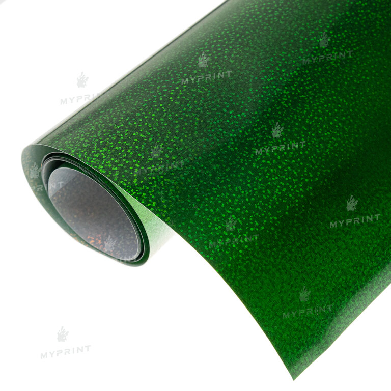 Термотрансферна плівка My Print Holofoil зелена 1 пог. м. (1*0,5 м) (9803)  Термотрансферна плівка My Print Holofoil зелена 1 пог. м. (1*0,5 м) (9803)