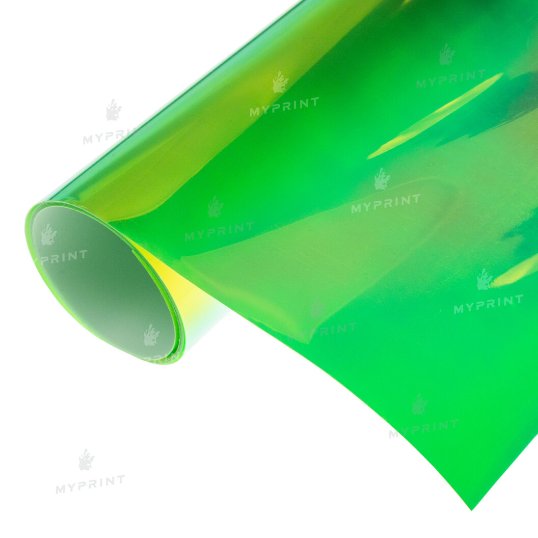 Термотрансферна плівка My Print Holographic люмінесцентна зелена з зеленим світінням 1 пог. м. (1*0,5 м) (9796) - фото 1 Термотрансферна плівка My Print Holographic люмінесцентна зелена з зеленим світінням 1 пог. м. (1*0,5 м) (9796) - фото 1 - Плотери і матеріали для порізки
