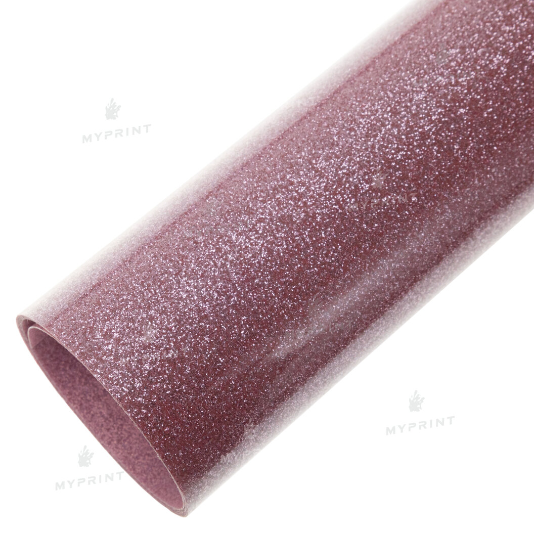 Термотрансферна плівка My Print PU Glitter рожева 1 пог. м. (1*0,5 м) (9817) - фото 2 Термотрансферна плівка My Print PU Glitter рожева 1 пог. м. (1*0,5 м) (9817) - фото 2 - Витратні матеріали для друку