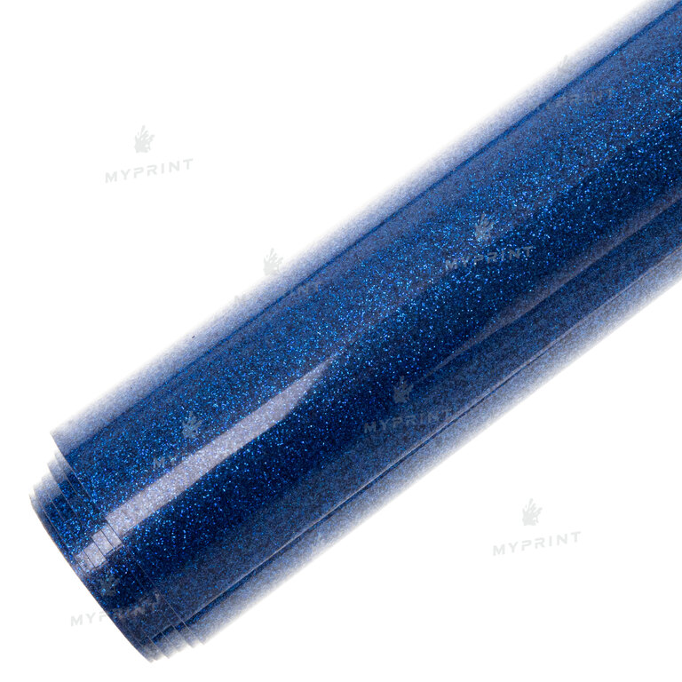 Термотрансферна плівка My Print PU Glitter синя 1 пог. м. (1*0,5 м) (9820)  Термотрансферна плівка My Print PU Glitter синя 1 пог. м. (1*0,5 м) (9820)