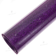 Thermal transfer film My Print PU Glitter purple 1 linear. m. (1*0.5 m) (9818) - фото 2 Thermal transfer film My Print PU Glitter purple 1 linear. m. (1*0.5 m) (9818) - фото 2 - Consumables for printing
