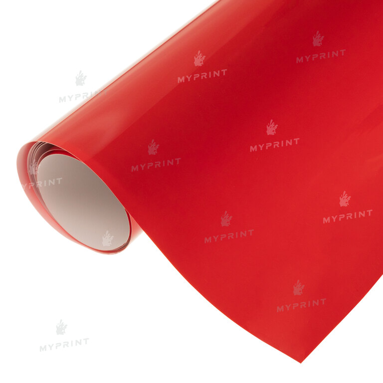 Термотрансферна плівка My Print High Flex PU темно-червона 1 пог. м. (1*0,5 м) (9744)  Термотрансферна плівка My Print High Flex PU темно-червона 1 пог. м. (1*0,5 м) (9744)