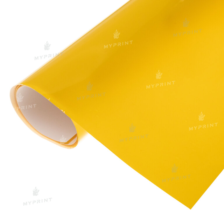 Термотрансферна плівка My Print High Flex PU темно-жовта 1 пог. м. (1*0,5 м) (9746)  Термотрансферна плівка My Print High Flex PU темно-жовта 1 пог. м. (1*0,5 м) (9746)