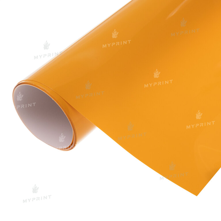 Thermal transfer film My Print High Flex PU dark orange 1 linear. m. (1*0.5 m) (9747)  Thermal transfer film My Print High Flex PU dark orange 1 linear. m. (1*0.5 m) (9747)