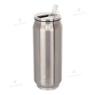 Thermal mug for sublimation metal (steel 304) "Coca Cola" silver (400 ml) (10009) - фото 1 Thermal mug for sublimation metal (steel 304) "Coca Cola" silver (400 ml) (10009) - фото 1 - Blanks for sublimation