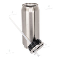 Thermal mug for sublimation metal (steel 304) "Coca Cola" silver (400 ml) (10009) - фото 2 Thermal mug for sublimation metal (steel 304) "Coca Cola" silver (400 ml) (10009) - фото 2 - Blanks for sublimation