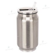 Thermal mug for sublimation metal (steel 304) "Coca Cola" silver (250 ml) (10008) - фото 1 Thermal mug for sublimation metal (steel 304) "Coca Cola" silver (250 ml) (10008) - фото 1 - Blanks for sublimation