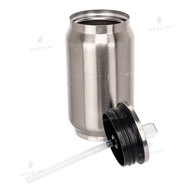 Thermal mug for sublimation metal (steel 304) "Coca Cola" silver (250 ml) (10008) - фото 2 Thermal mug for sublimation metal (steel 304) "Coca Cola" silver (250 ml) (10008) - фото 2 - Blanks for sublimation