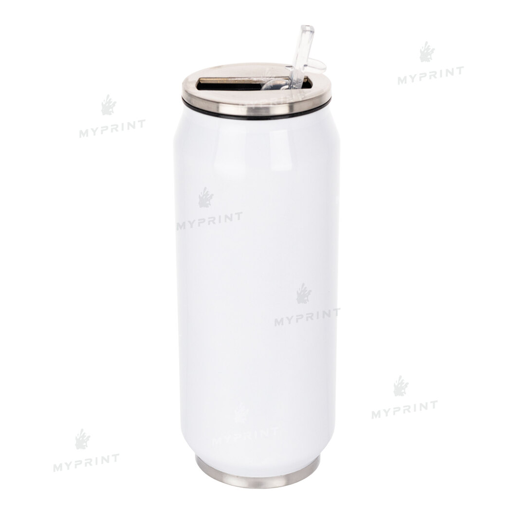 Thermocup for sublimation metal (steel 304) "Coca Cola" white (400 ml) (9388) - фото 1 Thermocup for sublimation metal (steel 304) "Coca Cola" white (400 ml) (9388) - фото 1 - Blanks for sublimation