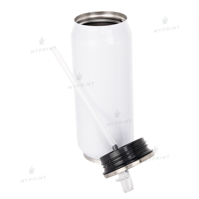 Thermocup for sublimation metal (steel 304) "Coca Cola" white (400 ml) (9388)  Thermocup for sublimation metal (steel 304) "Coca Cola" white (400 ml) (9388)