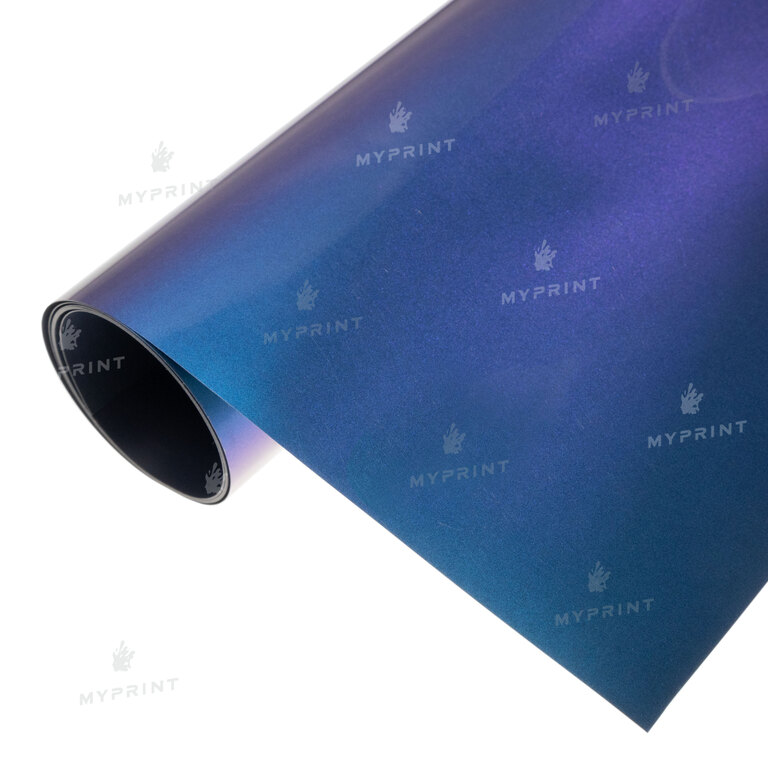 Термотрансферна плівка My Print PU Chameleon блакитна 1 пог. м. (1*0,6 м) (9786)  Термотрансферна плівка My Print PU Chameleon блакитна 1 пог. м. (1*0,6 м) (9786)