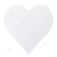 Пазл для сублимации сердце (19*19,5 см) 23 элементов (10027) - фото 2 Пазл для сублимации сердце (19*19,5 см) 23 элементов (10027) - фото 2 - Заготовки для сублимации
