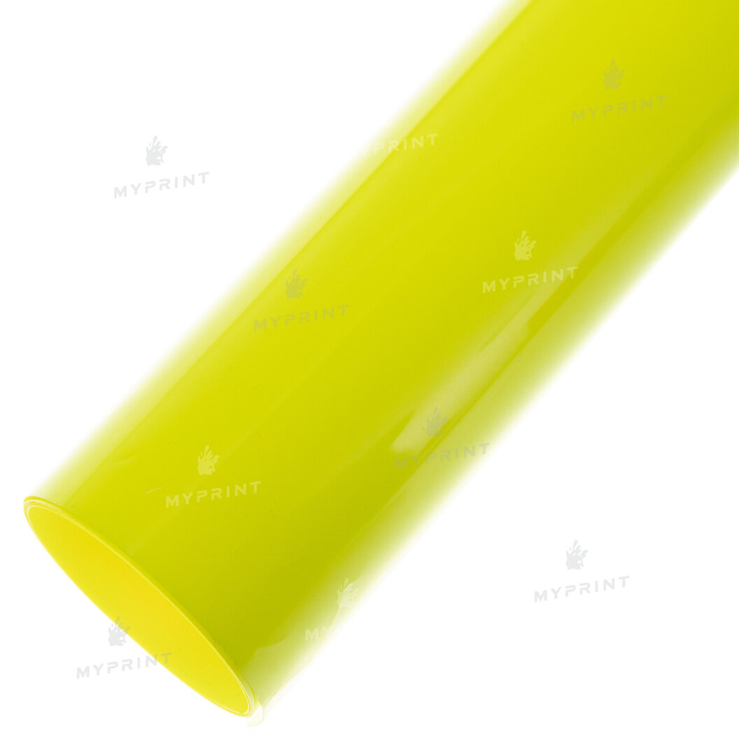 Термотрансферна плівка My Print Luminous люмінесцентна жовта з жовтим світінням 1 пог. м. (1*0,6 м) (9789) - фото 2 Термотрансферна плівка My Print Luminous люмінесцентна жовта з жовтим світінням 1 пог. м. (1*0,6 м) (9789) - фото 2 - Плотери і матеріали для порізки