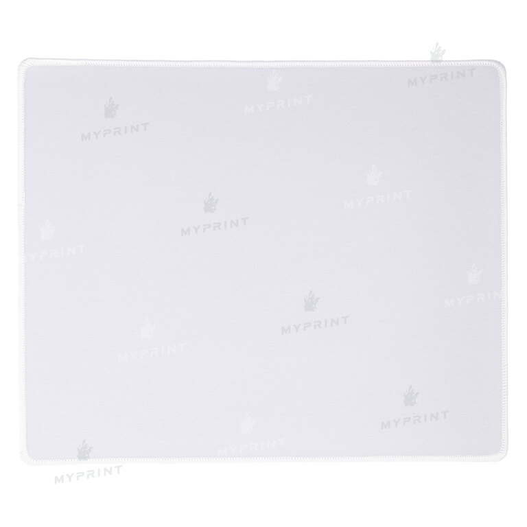 Коврик для мыши сублимационный прямоугольный с белым оверлоком 36*29,5*0,3 cм (10021) 