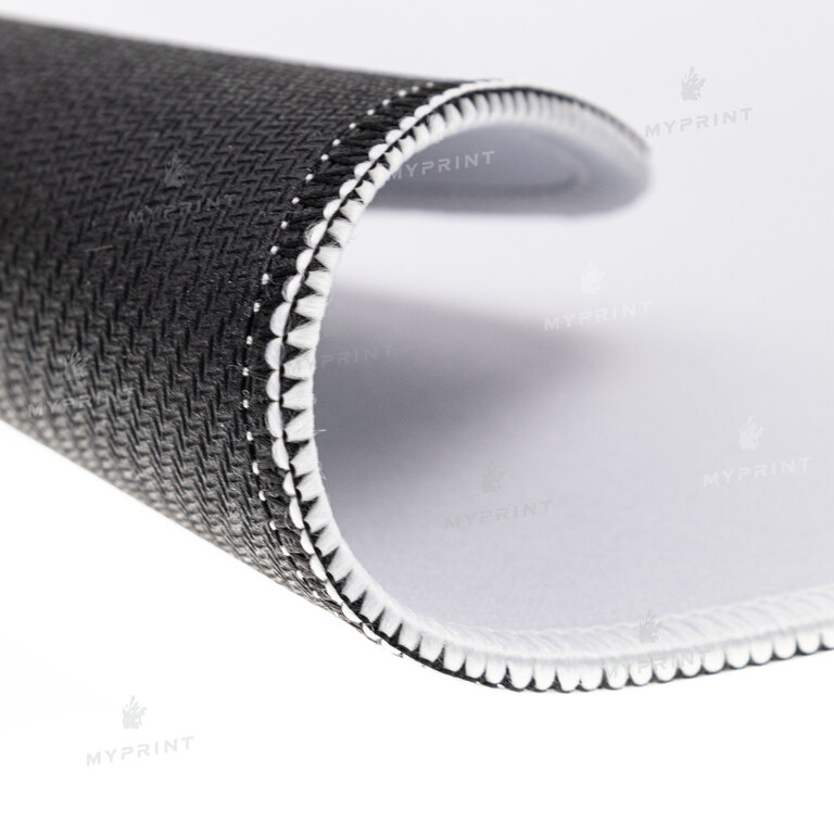 Коврик для мыши сублимационный прямоугольный с белым оверлоком 36*29,5*0,3 cм (10021) 
