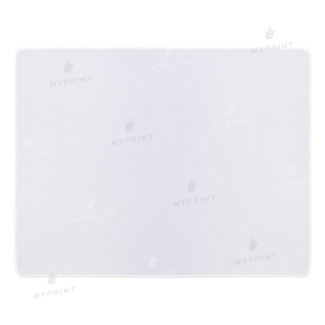 Sublimation rectangular mouse pad with white overlock 49*38*0.3 cm (10023) - фото 1 Sublimation rectangular mouse pad with white overlock 49*38*0.3 cm (10023) - фото 1 - Blanks for sublimation