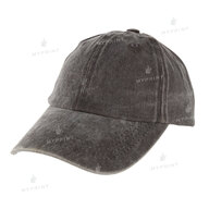 Кепка шестиклинка хлопок Vintage потертая коричневая (10030) - фото 1 Кепка шестиклинка хлопок Vintage потертая коричневая (10030) - фото 1 - Заготовки для сублимации