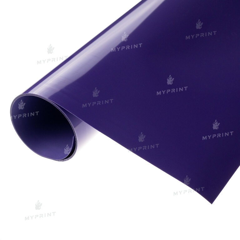 Thermal transfer film My Print Flex PVC purple 1 linear. m. (1*0.6 m) (9754)  Thermal transfer film My Print Flex PVC purple 1 linear. m. (1*0.6 m) (9754)