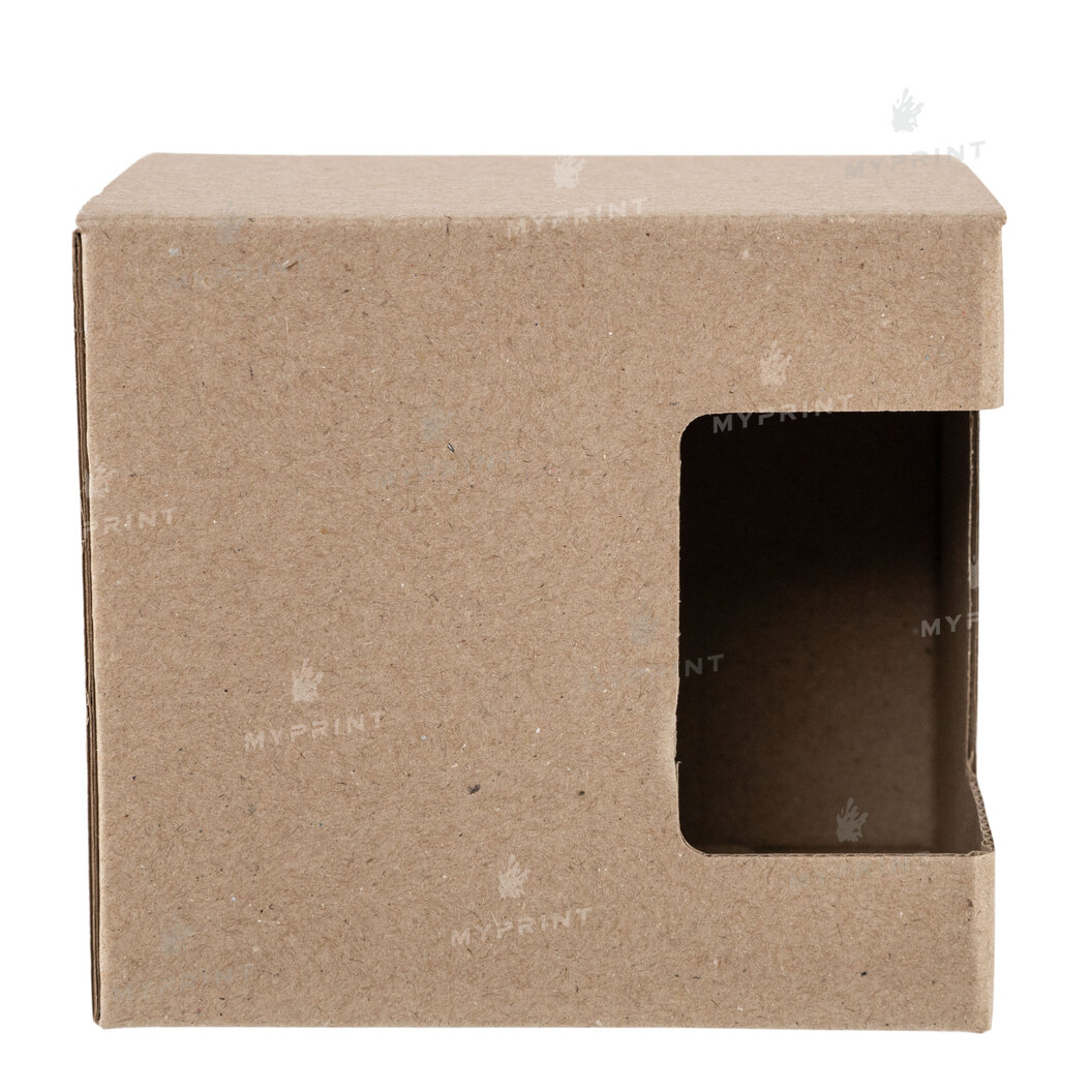 Коробочка для кружки 11 Oz (330 мл) бурая с окном (10045) - фото 3 Коробочка для кружки 11 Oz (330 мл) бурая с окном (10045) - фото 3 - Заготовки для сублимации