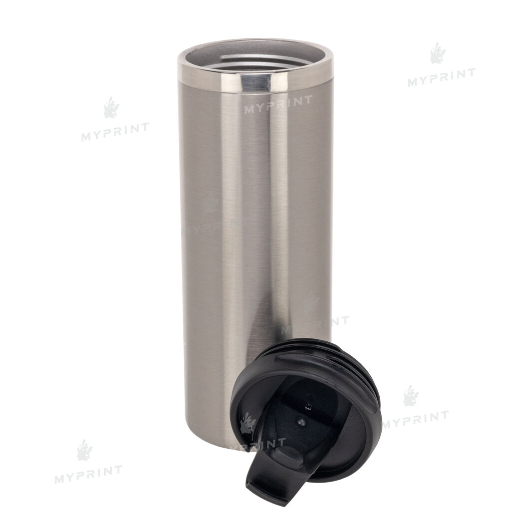 Thermocup for sublimation metal "Starbucks" silver (330 ml) (6224) - фото 2 Thermocup for sublimation metal "Starbucks" silver (330 ml) (6224) - фото 2 - Thermal cups thermoses for sublimation