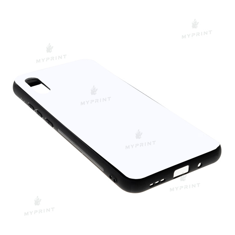 Чехол для сублимации 2D силиконовый (TPU) для Xiaomi Redmi 9A черный (9903)  Чехол для сублимации 2D силиконовый (TPU) для Xiaomi Redmi 9A черный (9903)