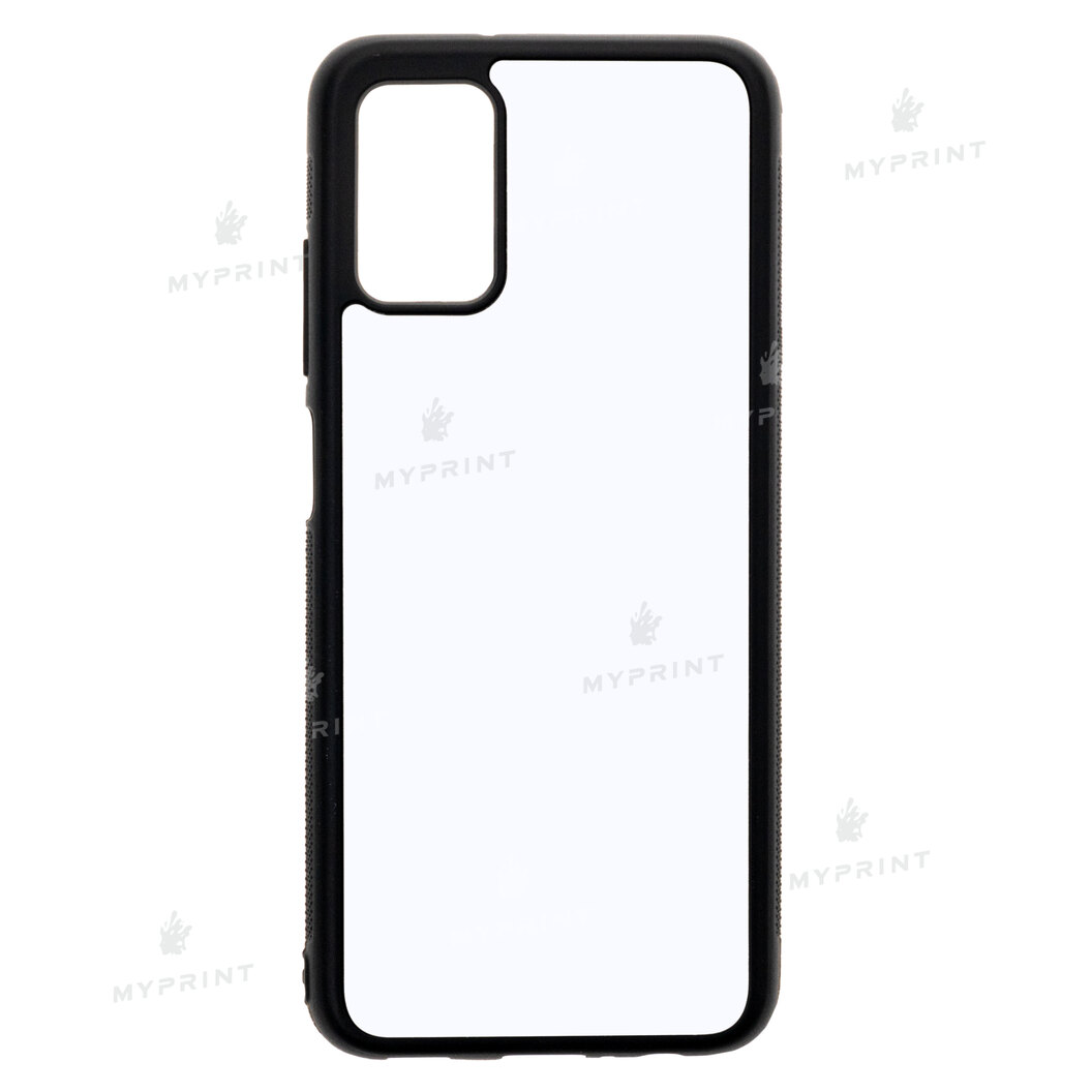 Sublimation case 2D silicone (TPU) for Samsung A03S black (9916) - фото 1 Sublimation case 2D silicone (TPU) for Samsung A03S black (9916) - фото 1 - Blanks for sublimation