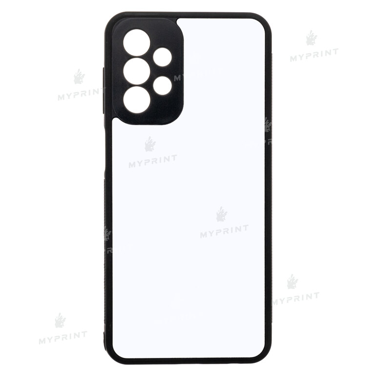 Sublimation Case 2D Silicone (TPU) for Samsung A23 4G Black (9938)  Sublimation Case 2D Silicone (TPU) for Samsung A23 4G Black (9938)