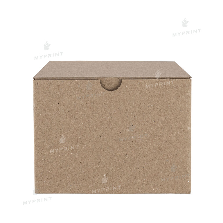 Коробочка для кружки 6 Oz (180 мл) бурая (10063)  Коробочка для кружки 6 Oz (180 мл) бурая (10063)